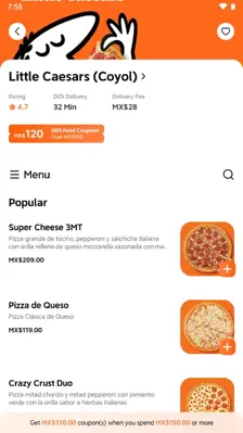 DiDi Food android App screenshot 4