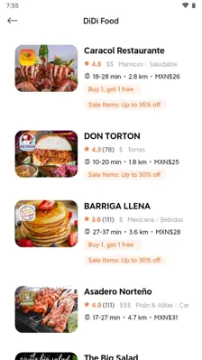 DiDi Food android App screenshot 5